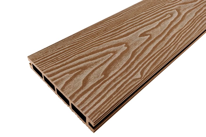 Террасная доска Holzhof, NauticPrime (Light) Esthetic Wood, Коричневый купить в Тольятти