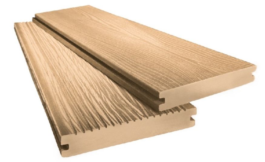 Террасная доска ДПК I-Techplast МАССИВ 3D WOOD Бронза купить в Тольятти