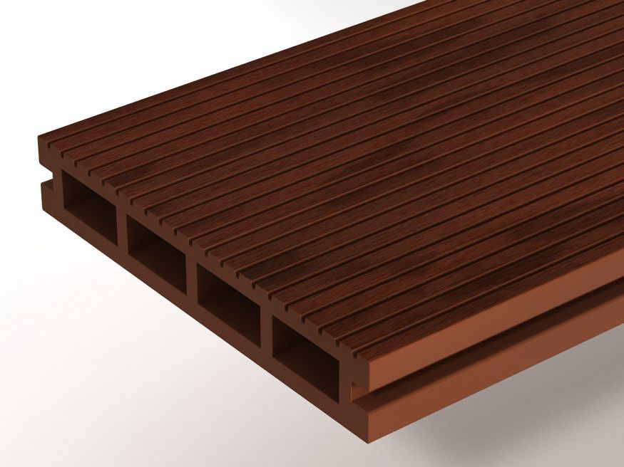 Террасная доска из ДПК WOODVEX, Expert, Палисандр купить в Тольятти