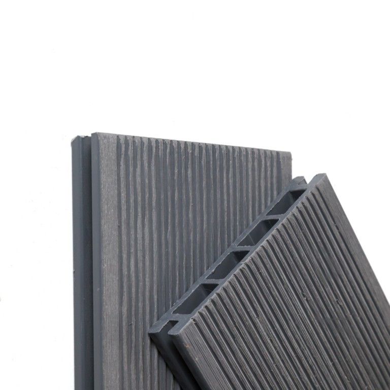 Террасная доска Экодекинг Титан 3D, Серый купить в Тольятти