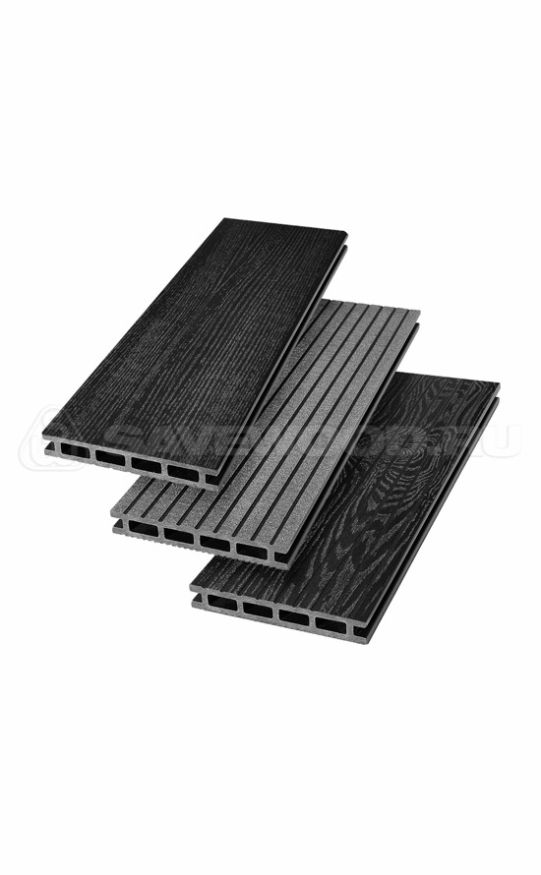 Террасная доска ДПК SaveWood, SW Carpinus (R), Черный купить в Тольятти
