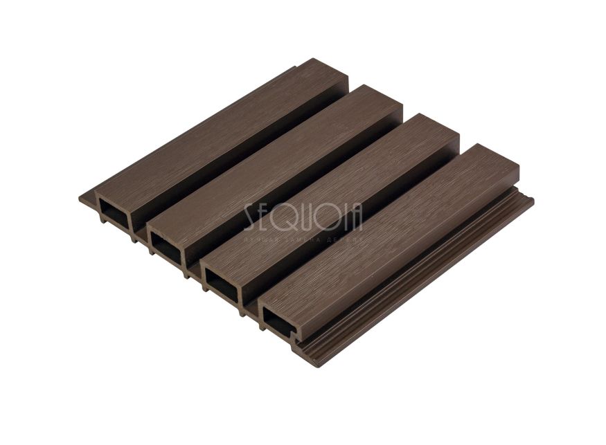 Доска фасадная SEQUOIA co-extrusion Коричневая купить в Тольятти
