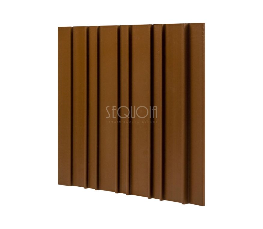 Доска фасадная SEQUOIA co-extrusion Светло-коричневая купить в Тольятти