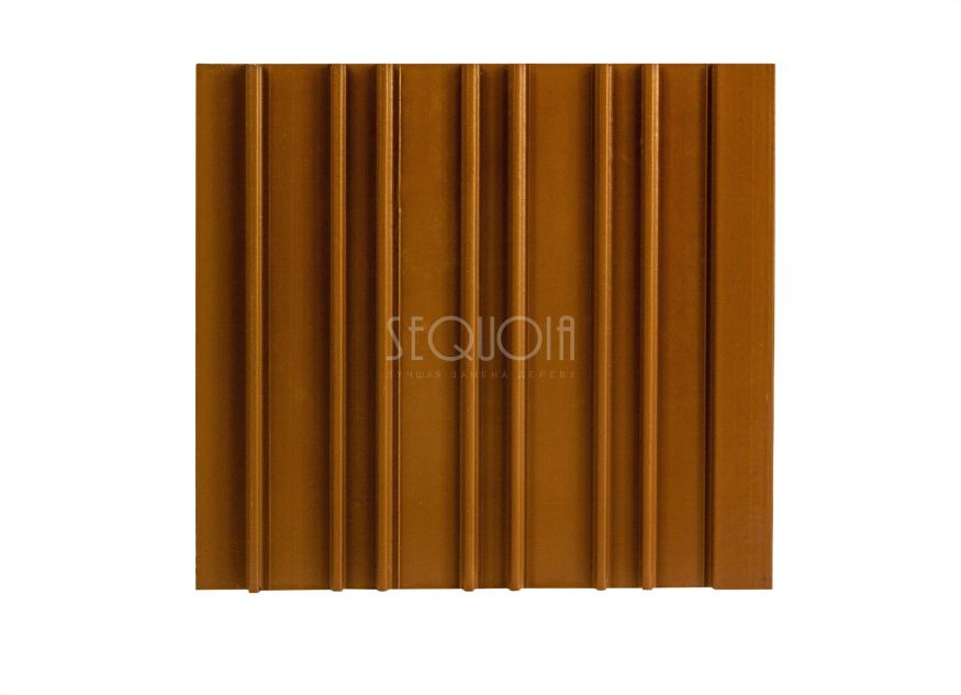 Доска фасадная SEQUOIA co-extrusion Светло-коричневая купить в Тольятти