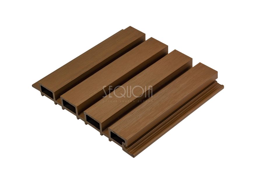 Доска фасадная SEQUOIA co-extrusion Светло-коричневая купить в Тольятти