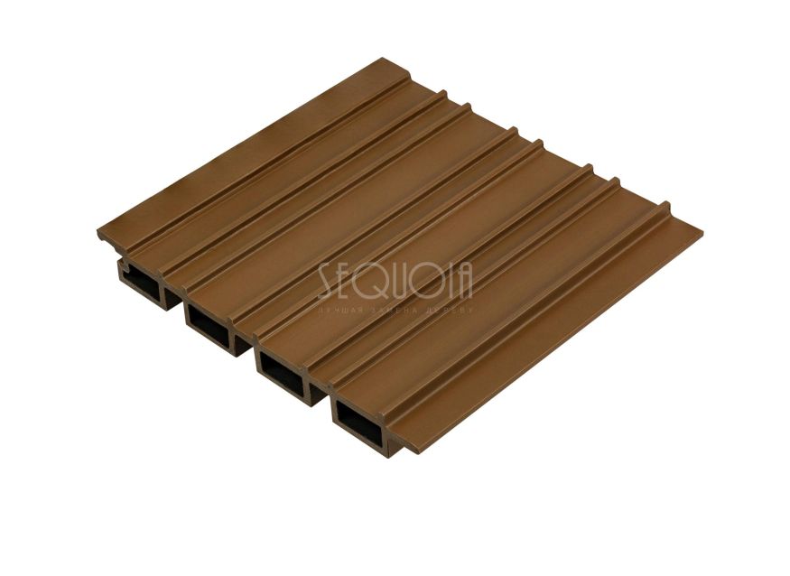 Доска фасадная SEQUOIA co-extrusion Светло-коричневая купить в Тольятти