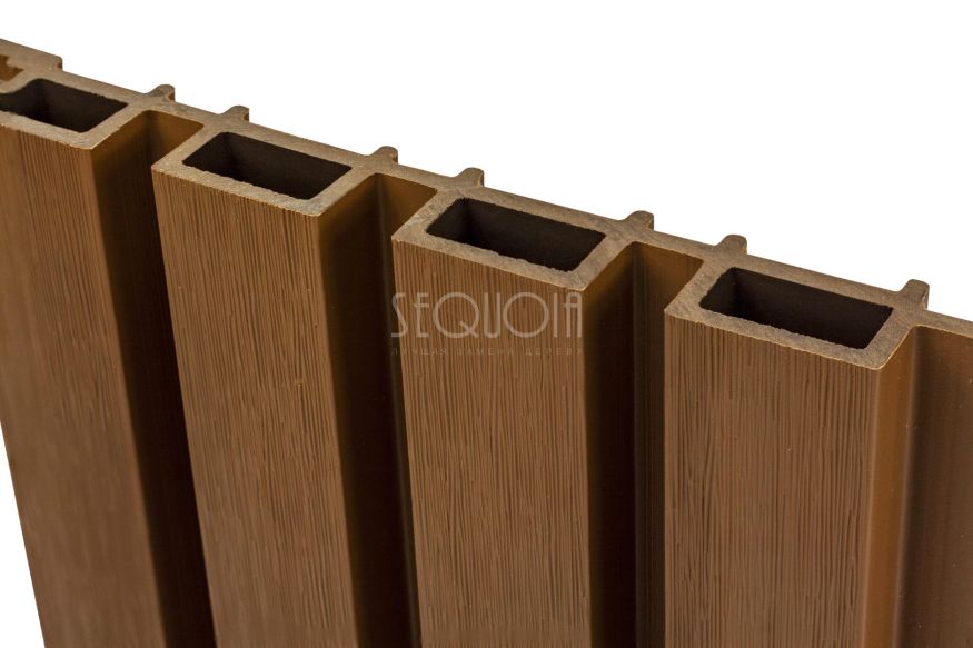 Доска фасадная SEQUOIA co-extrusion Светло-коричневая купить в Тольятти
