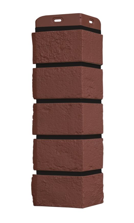 Угол наружный Grand Line, Состаренный кирпич Design Plus, Корица (Черный шов) купить в Тольятти