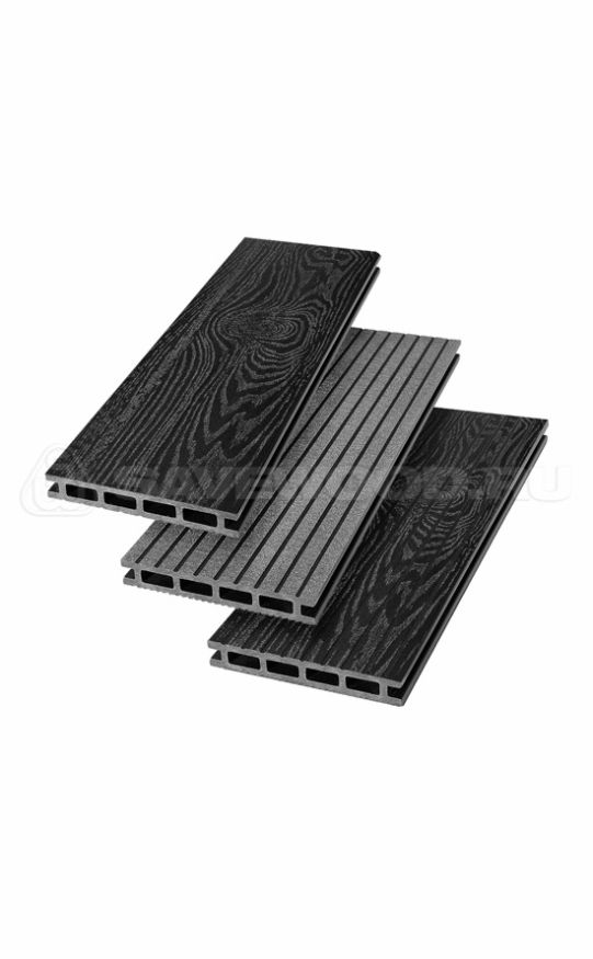 Террасная доска ДПК SaveWood, SW Carpinus (T), Черный купить в Тольятти