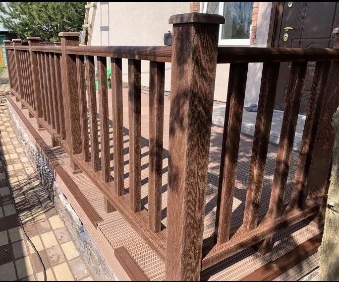 Перила FAYNAG из ДПК WOOD Венге купить в Тольятти