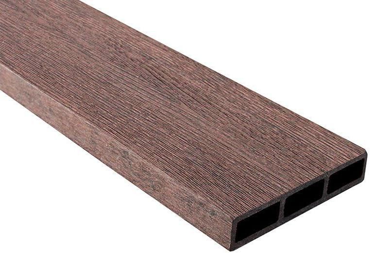 Доска 3D ДПК Outdoor STORM BROWN коричневая миксированная купить в Тольятти