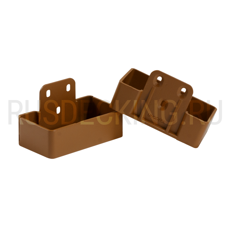 Комплект крепления перил прямое RusDecking Unodeck Орех купить в Тольятти