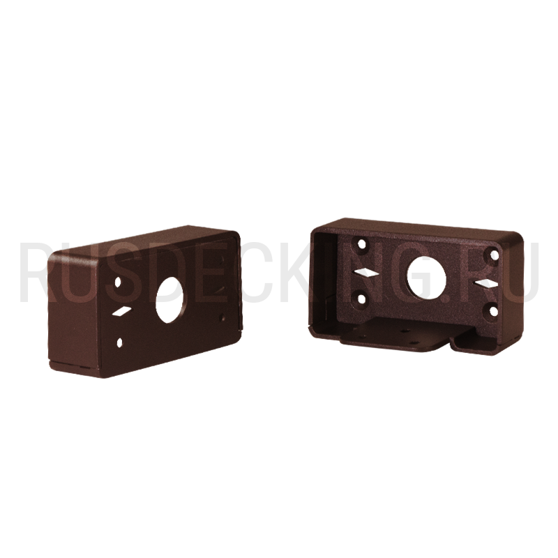 Комплект крепления перил прямое RusDecking Unodeck Венге купить в Тольятти