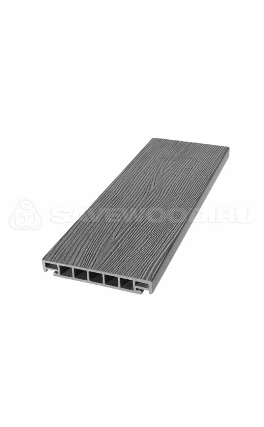 Террасная доска ДПК SaveWood, SW Salix (S) (R), Пепельный купить в Тольятти