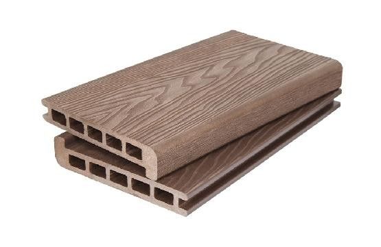 Ступень 3D GardenParkett с древесной текстурой Светло-коричневого цвета купить в Тольятти