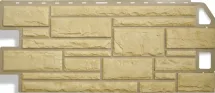Фасадная панель Альта-профиль Камень Желтый