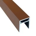 Алюминиевый П-профиль EasyDecking Коричневый купить в Тольятти