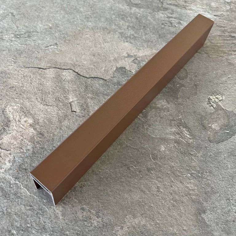 Алюминиевый П-профиль EasyDecking Коричневый купить в Тольятти