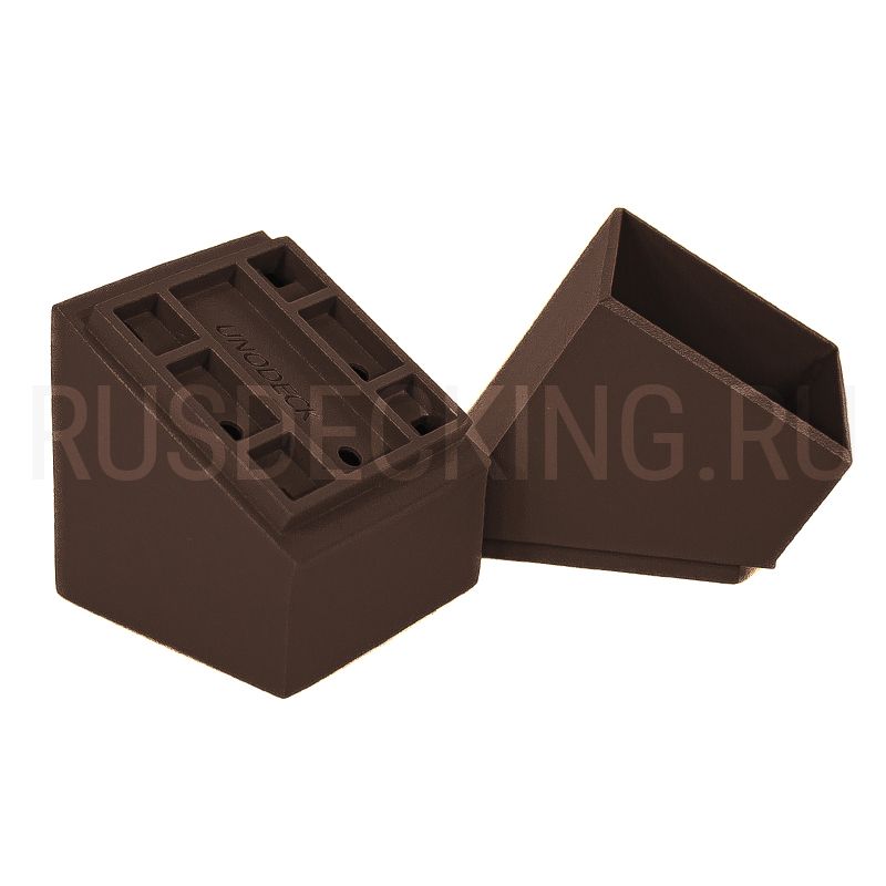 Крепление балясины наклонное RusDecking Unodeck Венге купить в Тольятти