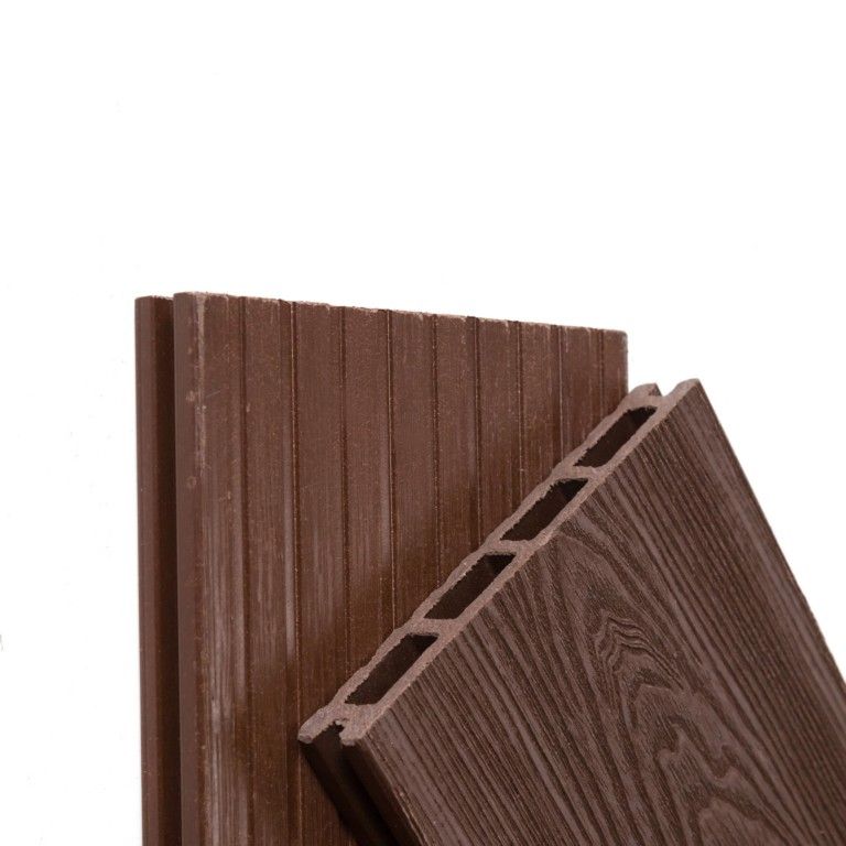 Террасная доска Ecodecking Комфорт 3D Шоколад купить в Тольятти