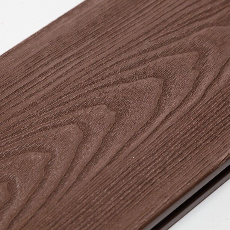 Террасная доска Ecodecking Комфорт 3D Шоколад купить в Тольятти