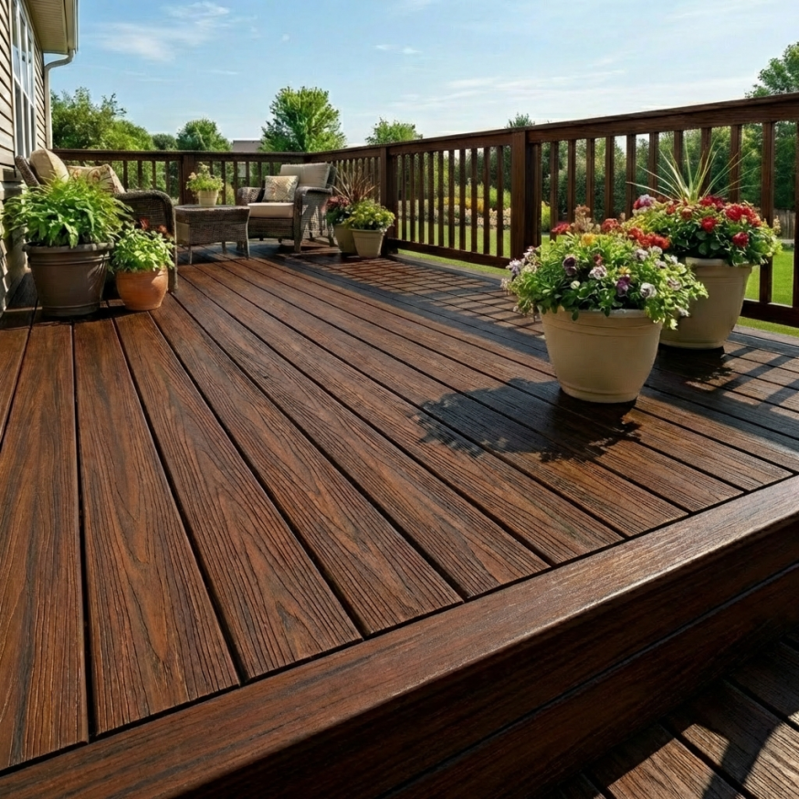 Террасная доска ДПК GardenParkett Табула, Венге купить в Тольятти