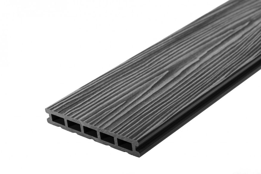 Террасная доска ДПК RusDecking Unodeck Mogano - Графит купить в Тольятти