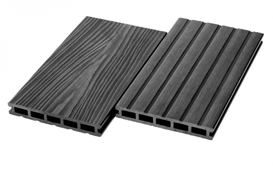 Террасная доска ДПК RusDecking Unodeck Mogano - Графит купить в Тольятти