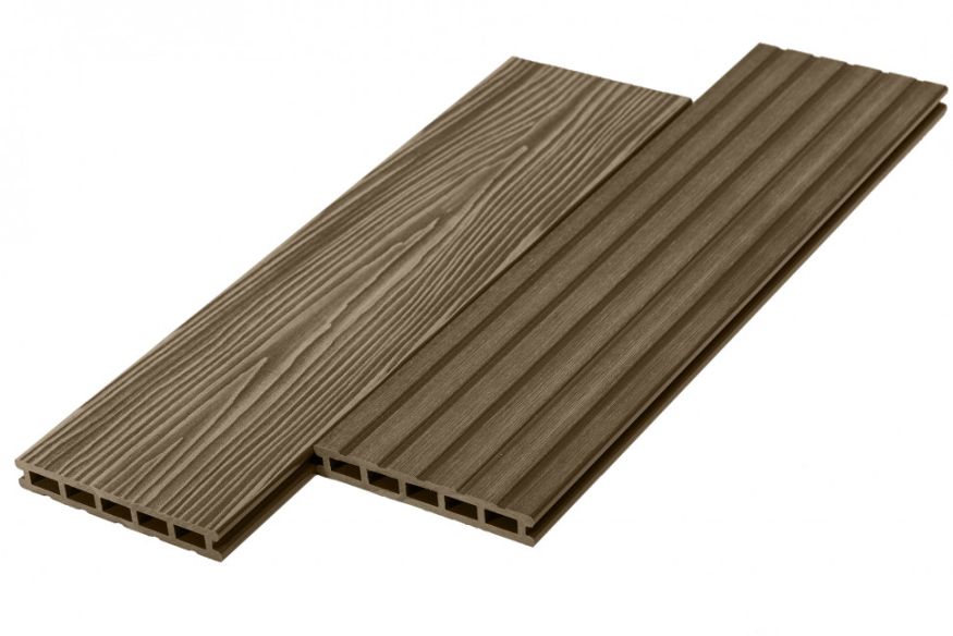 Террасная доска ДПК RusDecking Unodeck Mogano - Орех купить в Тольятти