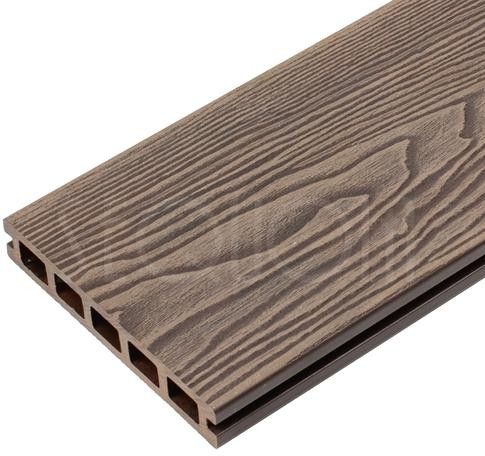 Доска террасная ДПК SEQUOIA, DUAL 3D WOOD, BROWN купить в Тольятти