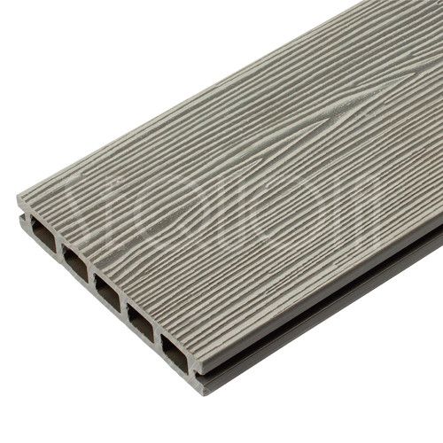 Доска террасная ДПК SEQUOIA, DUAL 3D WOOD, GRAY купить в Тольятти