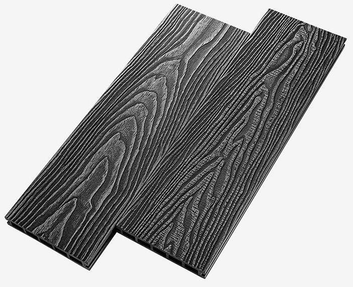 Террасная доска ДПК RusDecking Unodeck Vintage - Графит купить в Тольятти