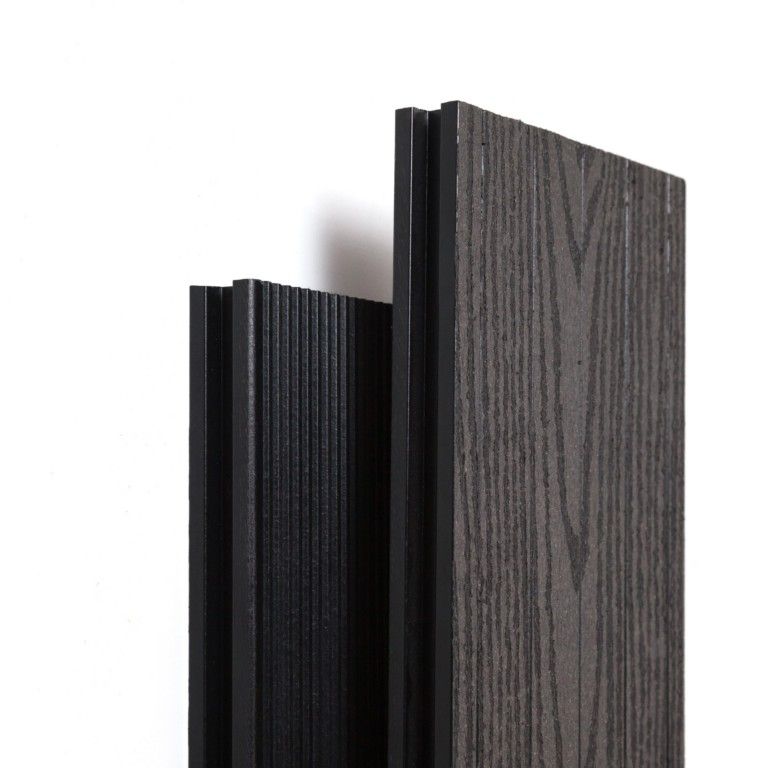 Террасная доска Ecodecking Техно плюс Графит купить в Тольятти