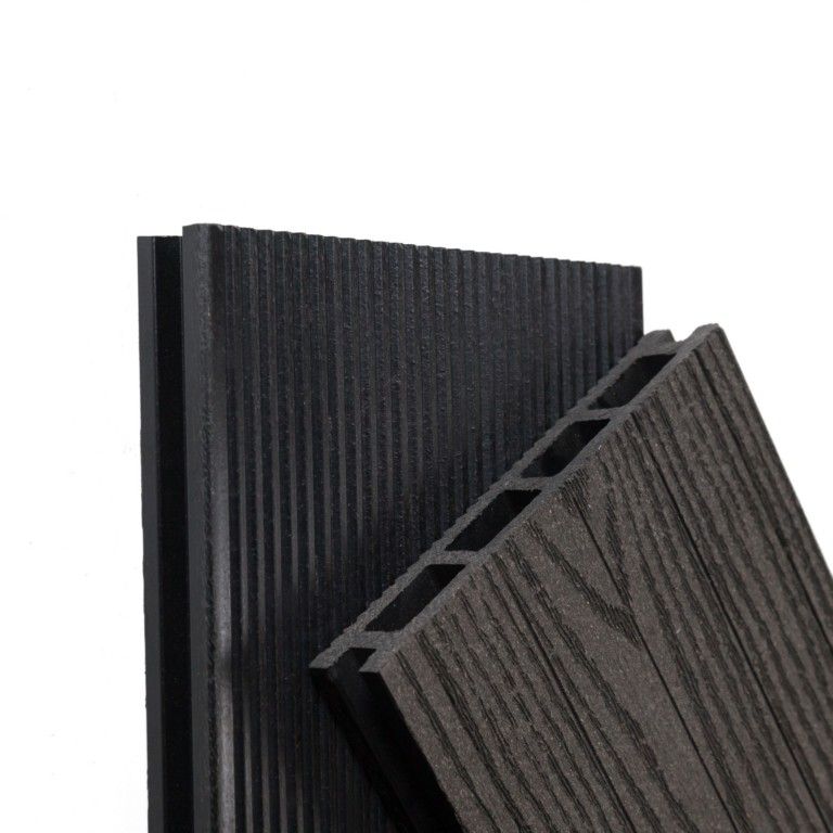 Террасная доска Ecodecking Техно плюс Графит купить в Тольятти