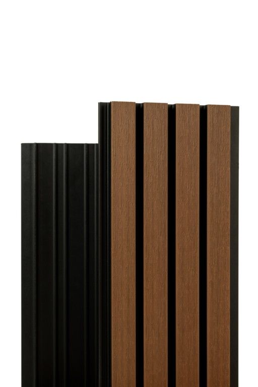 Реечная фасадная панель Ecodecking Скай Коэкструзия Тик купить в Тольятти
