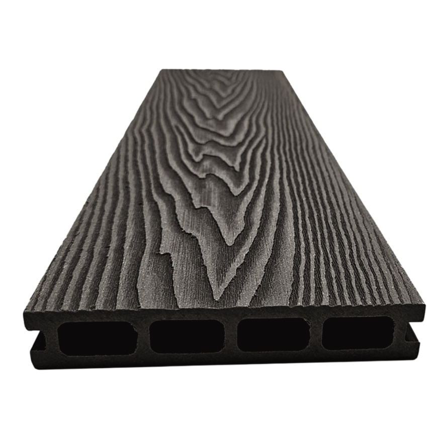 Террасная доска ДПК NanoWood 3D Double Антрацит купить в Тольятти