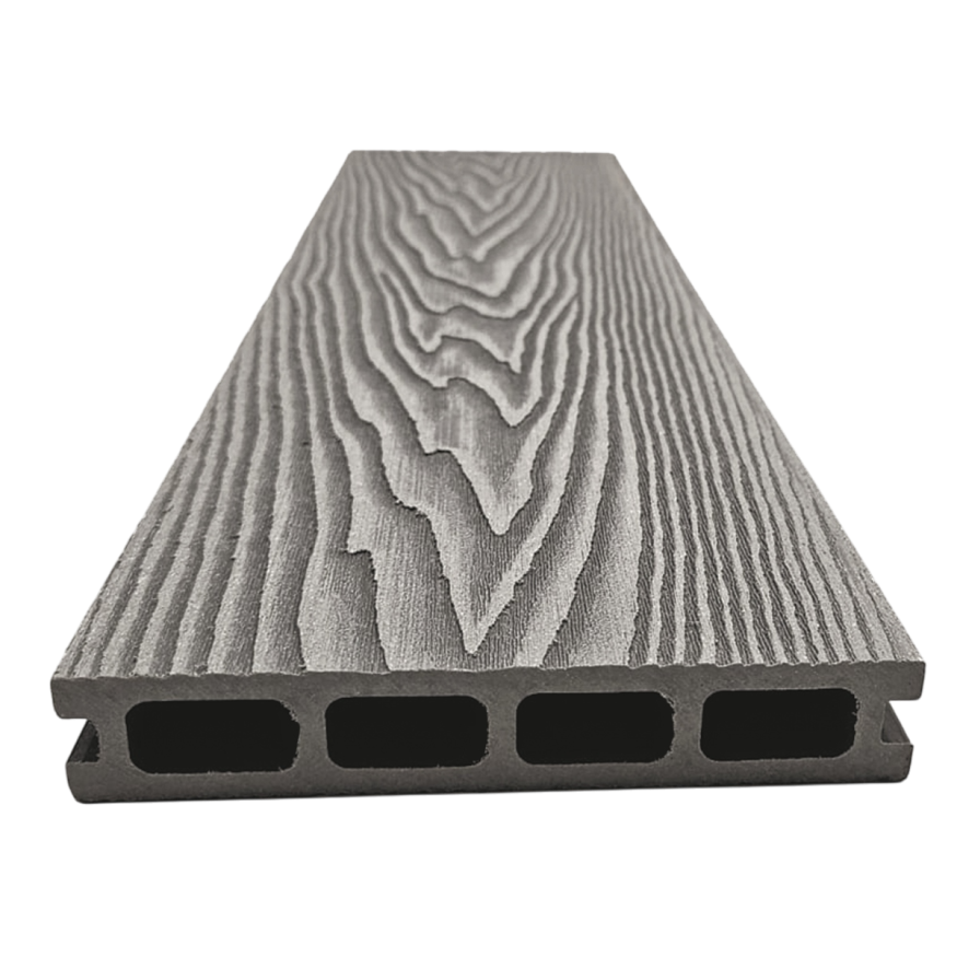 Террасная доска ДПК NanoWood 3D Double Серый купить в Тольятти
