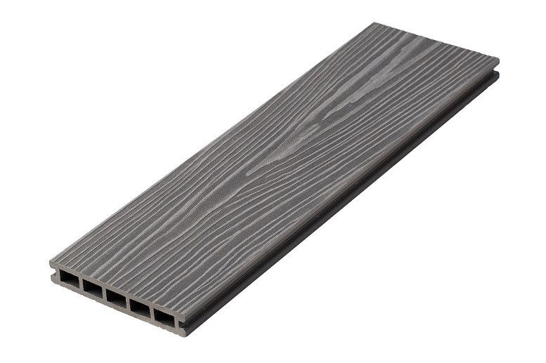 Террасная доска ДПК RusDecking Unodeck Ultra - Серый купить в Тольятти