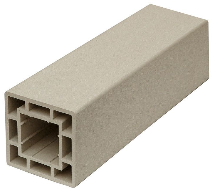 Столб для ограждения CM Decking 120x120 Белое дерево купить в Тольятти