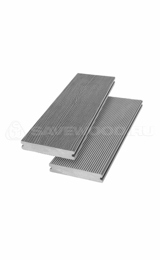 Террасная доска ДПК SaveWood, SW Abies (R), Пепельный купить в Тольятти