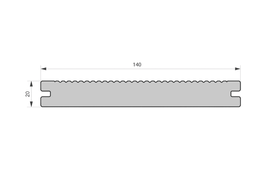 Террасная доска Ecodecking Экстра 3D Венге купить в Тольятти