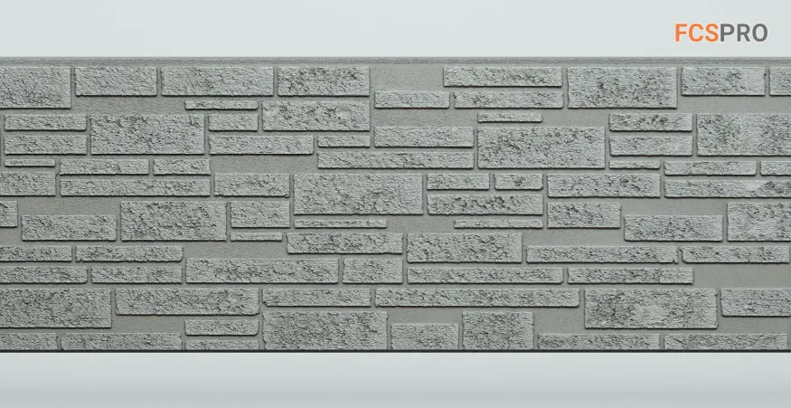 Фиброцементные панели FCS Simple АА1 (под камень) купить в Тольятти