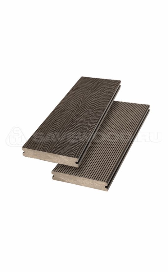 Террасная доска ДПК SaveWood, SW Abies (R), Темно-коричневый купить в Тольятти