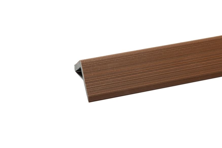 Уголок торцевой Ecodecking Скай коэкструзия Тик купить в Тольятти