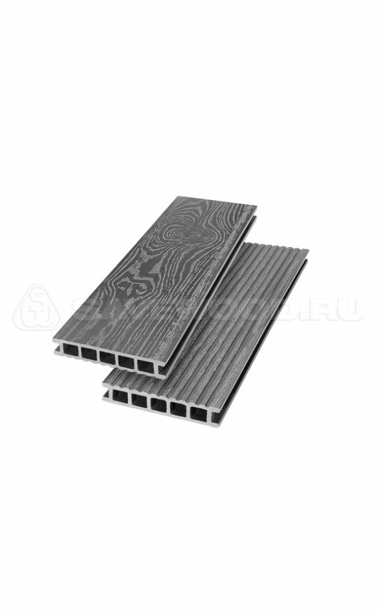 Террасная доска ДПК SaveWood, SW Ornus (T), Пепельный купить в Тольятти