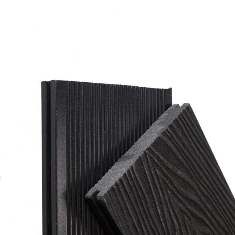Террасная доска Ecodecking Экстра 3D Графит купить в Тольятти