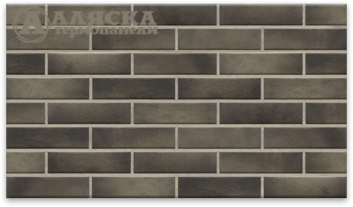 Фасадные термопанели Аляска 22. Retro brick pepper купить в Тольятти