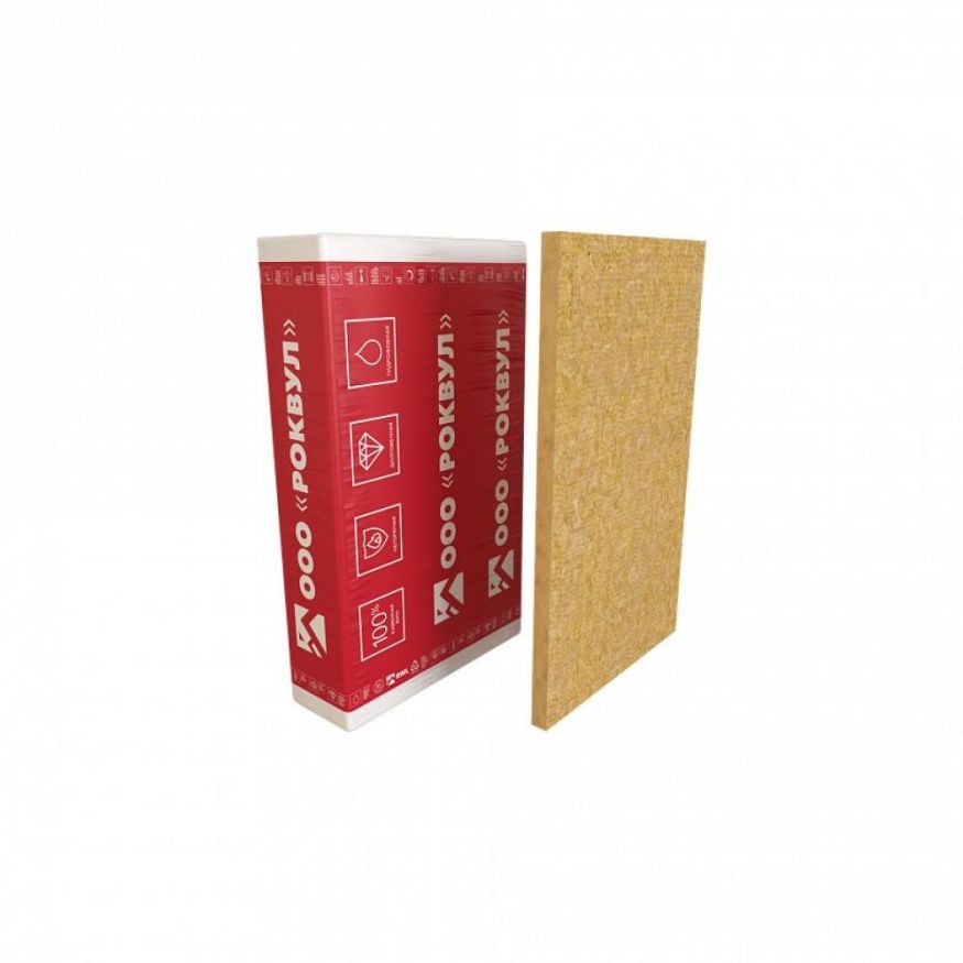 Утеплитель Rockwool РУФ БАТТС В Оптима 40х600х1000/6шт/3.6м2/0.144м3 (40упак/палл) Rockwool купить в Тольятти