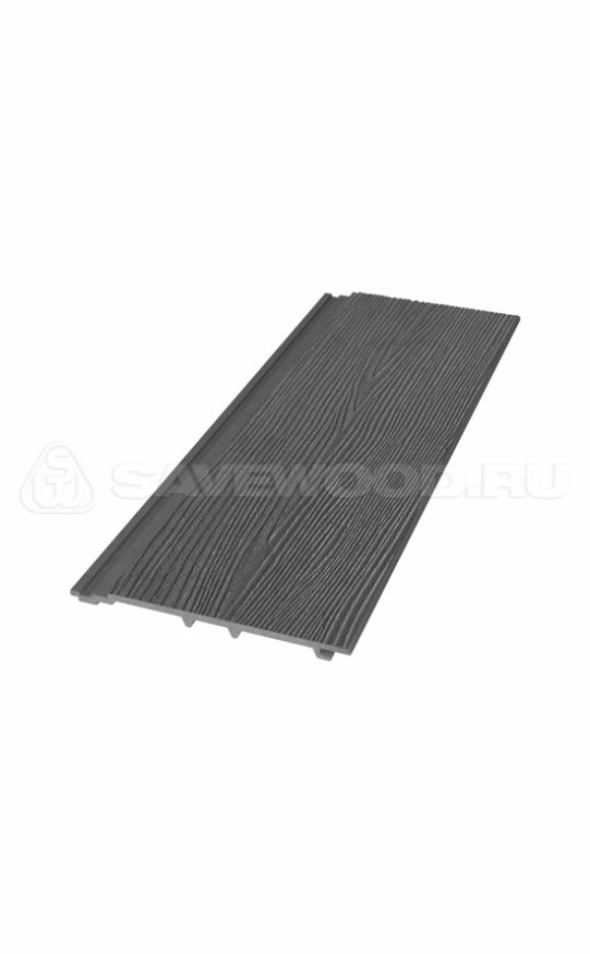 Сайдинг из ДПК SaveWood, SW Cedrus (R), Графит купить в Тольятти