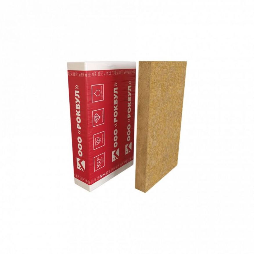 Утеплитель Rockwool ФАСАД БАТТС Оптима 150х600х1200/2шт/1.44м2/0.216м3 (32упак/палл) Rockwool купить в Тольятти